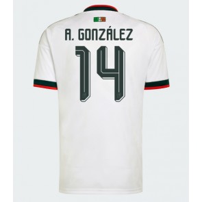 Mexico Armando Gonzalez #14 Udebanetrøje VM 2026 Kortærmet